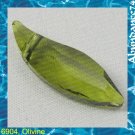 Swarovski Crystal 6904 Leaf Pendants Olivine NEW RARE