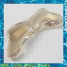 Swarovski Crystal 6905 Dragonfly Bead 30mm GoldenShadow