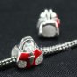 1 piece Sterling Silver CUTE EPOXY COLOR HANDBAG European Bead Charm C24