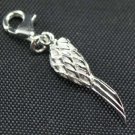 1 piece 925 Sterling Silver WING EUROPEAN STYLE CLIP ON Charm C04