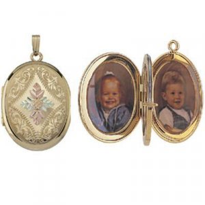 black hills gold locket