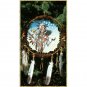Native American Dance Shield With Mink By Puggy Hawk
