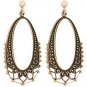 Copper Earrings Fancy Dangle Post Hypoallergenic