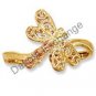 Black Hills Gold Dragonfly Toe Ring