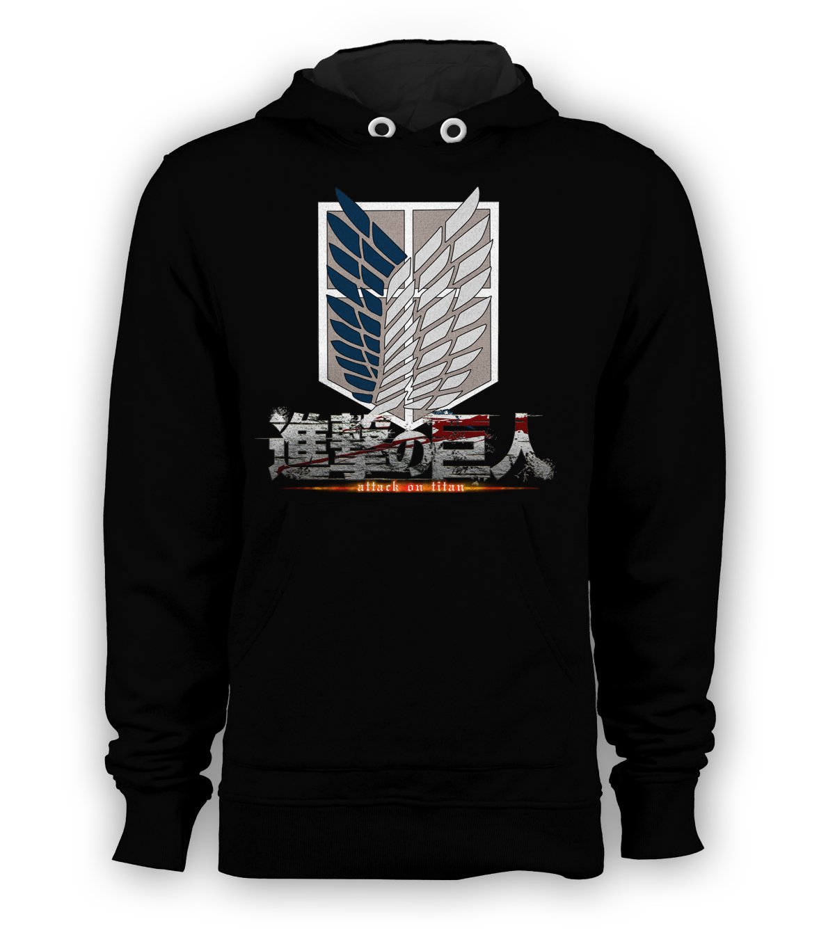 Attack On Titan Wings Of Freedom Pullover Hoodie Men