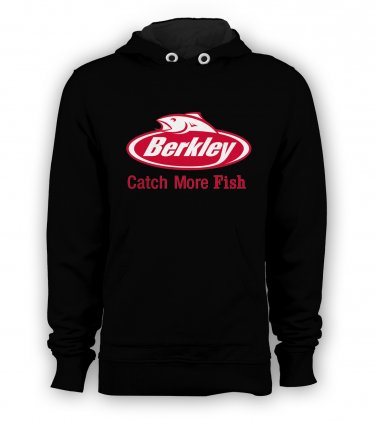 Berkley Fishing Pullover Hoodie Men Sweatshirts Size S to 3XL New Black