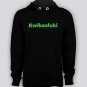 Kawasaki Hoodie Kwikasfuki Mens Funny Biker Motorbike Ninja Sports Bike Racing S to 3XL New Black