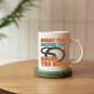 Funny Mum Mug - "Sorry For Driving You Round The Bend" - Sarcastic Apology Gift - 11oz Tea Cup