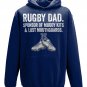 Funny Rugby Dad Hoodie - "Sponsor of Muddy Kits" - Novelty Rugby Pullover UK