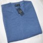 Club Room Merino Wool Sweater Vest Blue  Brt Cobalt Htr   L   NWT  $$ MENS WARM