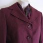 Suit Studio Skirt Suit NWT $$$ 10P Dark Berry Purple Plum GLAMOUR  Herringbone