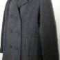 Centigrade Sailor Pea Coat WOOL WINTER  Anchor XS THICK! Gray double breast RARE