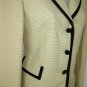Evan Picone Pant Suit MARTHAS VINEYARD Banana Yellow Black NWT $$$ 8 Career