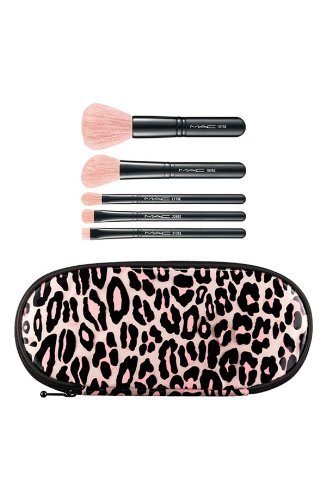MAC PERFECTLY PLUSH ADVANCED BRUSH KIT (pink) AUTHENTIC NEW IN BOX