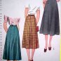 40s Vintage Waist 28 Skirt Gored & Pleated Look Rockabilly Retro Simplicity Sewing Pattern 2339