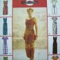90s Princess Seam Sun Dress Front Drape Wrap Sundress B 34 36 38 Sz 12 14 16 Sewing Pattern 9298