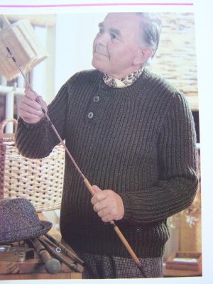Free Fisherman Sweater Knitting Pattern, Knitting Pattern Mens