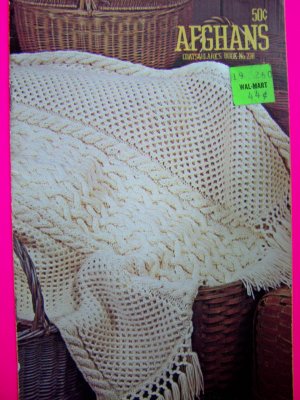 Knitted Cable Stitch Afghan | Knitting Patterns