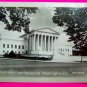 Vintage 30s US Supreme Court Building Photo Washington DC Rideout Velox Photogragh