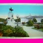 Vintage Postcard Sherman Statue and US Treasury Washington DC