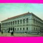 Antique 1910 Postcard Public Library Building Boston Mass Massachusetts USA