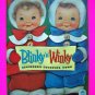 Vintage 1950s Blinky n Winky Beginners Coloring Paint Book Unused Merrill Pictures