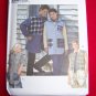 Misses Men's Teens Shirts Button up XS S M Uncut Sewing Pattern 9716