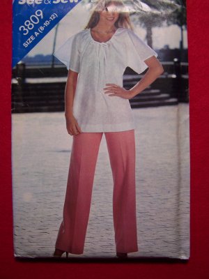 Simplicity Sewing Pattern 5596 Misses Size 6-12 Easy Drawstring