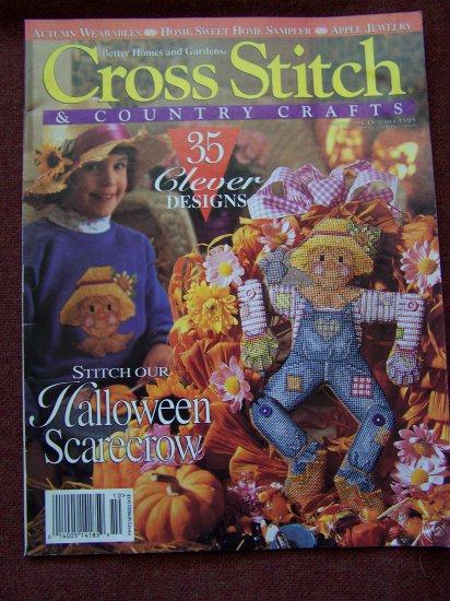 Cross Stitch Pattern Magazine September October 95 Country Crafts 35 Patterns