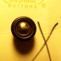 La Mode Carded Buttons Vintage Navy Blue Gold Ball Center 1/2 USA 1 Cent S&H