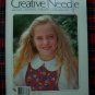 Creative Needle Back Issue Magazine July August 1989 Smocking Patterns Graphs Roses