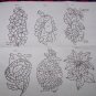 6 Vintage FLoral Embroidery Patterns Artistic Needle Needlepoint USA 1 Cent S&H
