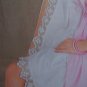 Vintage Crochet Pattern Filet Lace Slip Edging USA 1 Cent S&H