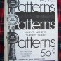 Vintage Blue Ribbon Patterns Aunt Jane's Thrift Store Pattern Crafts