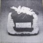 USA 1 Cent  Shipping Vintage Drew's Drawer Plate Mate FLoral Appliance Toaster Cover
