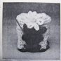 Vintage Flowers Crochet Pattern Kitchen Appliance Retro Can Opener Cover