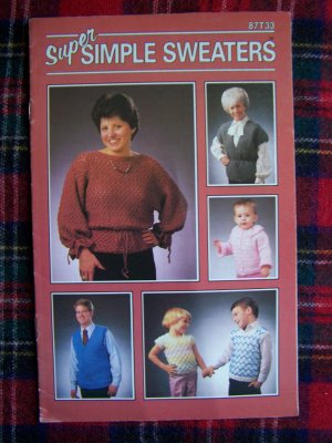 basic vintage book sweater pattern