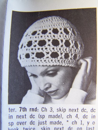 USA 1 Cent S&H 1970s Vintage 36 Crocheting Hat Patterns Go Fast Hats To ...