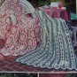 1994 Afghan Crochet Patterns Sweetheart Floral Vintage Love Harmony Confection