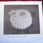 USA S&H 1 Cent Vintage Crochet Pattern Butterfly Bathroom Zinnia Tissue Roll Cover