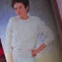 Susan Bates 1980's Vintage Knitting Pattern Book 8 Misses Sweaters Patterns