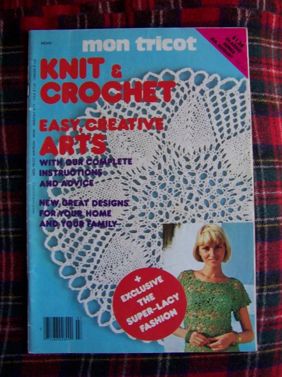 1970s Vintage Crocheting & Knitting Patterns Magazine Home and Family