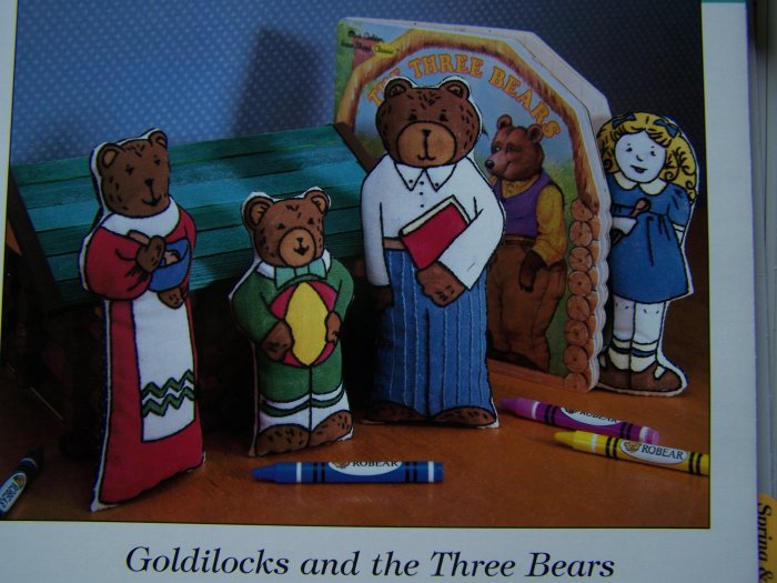 goldilocks and the three bears toy house and storybook