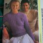 USA 1 Cent S&H Vintage His & Hers Four Textured Knitted Sweaters Patterns