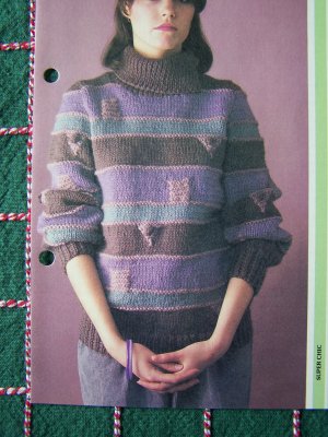 Long Chunky Pullover Sweater Knitting Pattern - KarensVariety.com