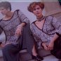 Vintage Coats Ancora Bahar 952 Knitting Patterns Misses Pullover Sweater or Vest