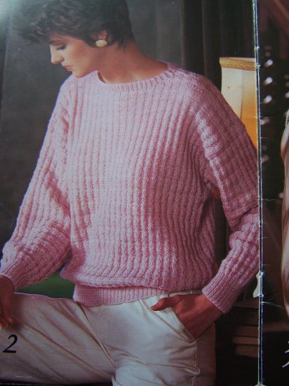 Vintage Beehive Patons Booklet # 474 6 Womens & 1 Mens Sweaters ...