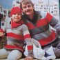 Vintage Lister Lee V Neck Striped Sweaters Knitting Patterns Bust or Chest 22 - 42"