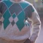 Men's Vintage Emu Knitting Pattern Pullover Sweater 4894