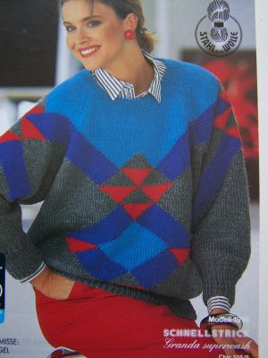 Plymouth Haciendo Yarn | Top Down Raglan Tunic Knitting Pattern 2077